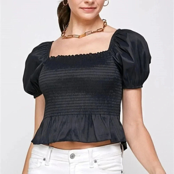 classy Black Top - Picture 1 of 8